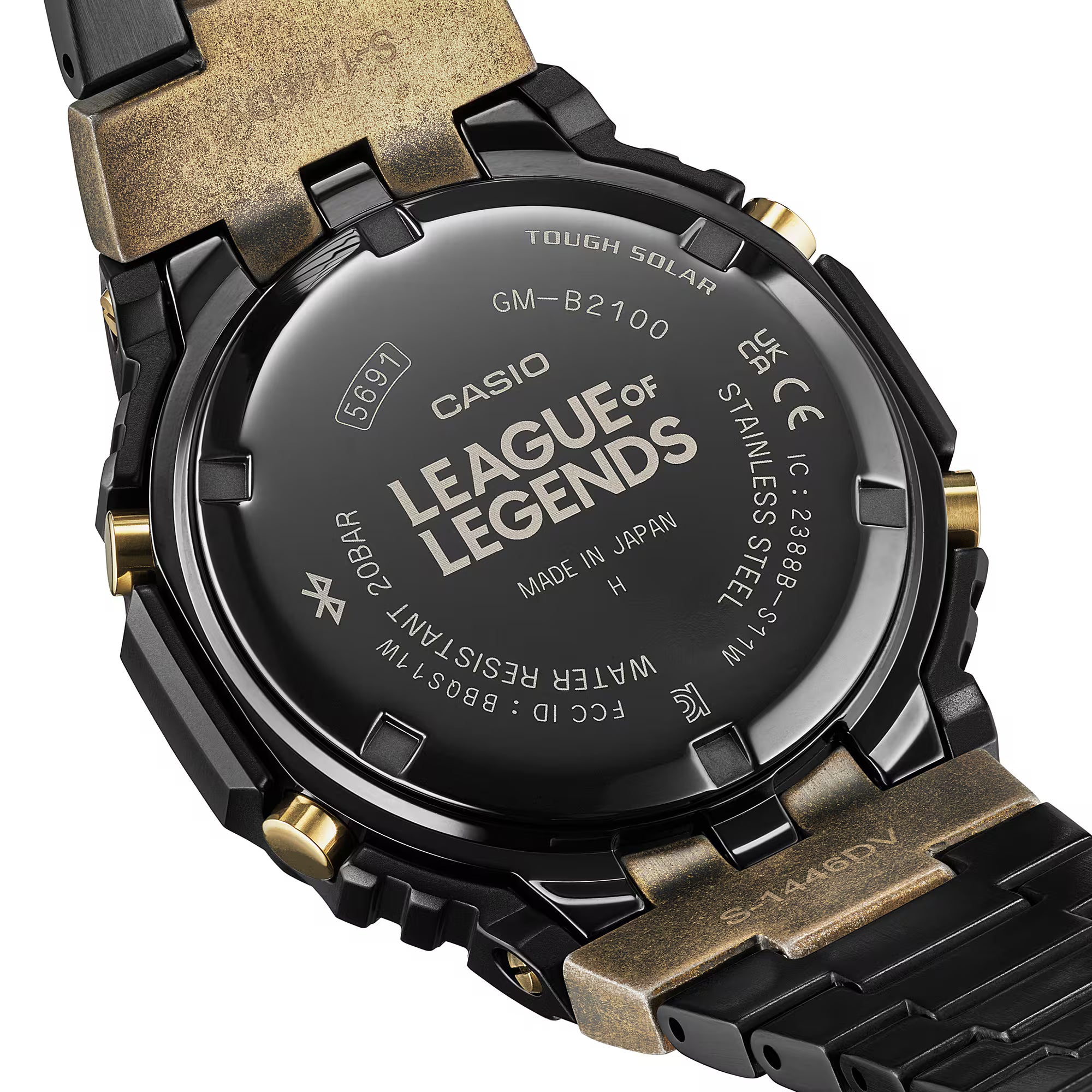 CASIO G-SHOCK  FULL METAL 2100 Series GM-B2100LL-1A