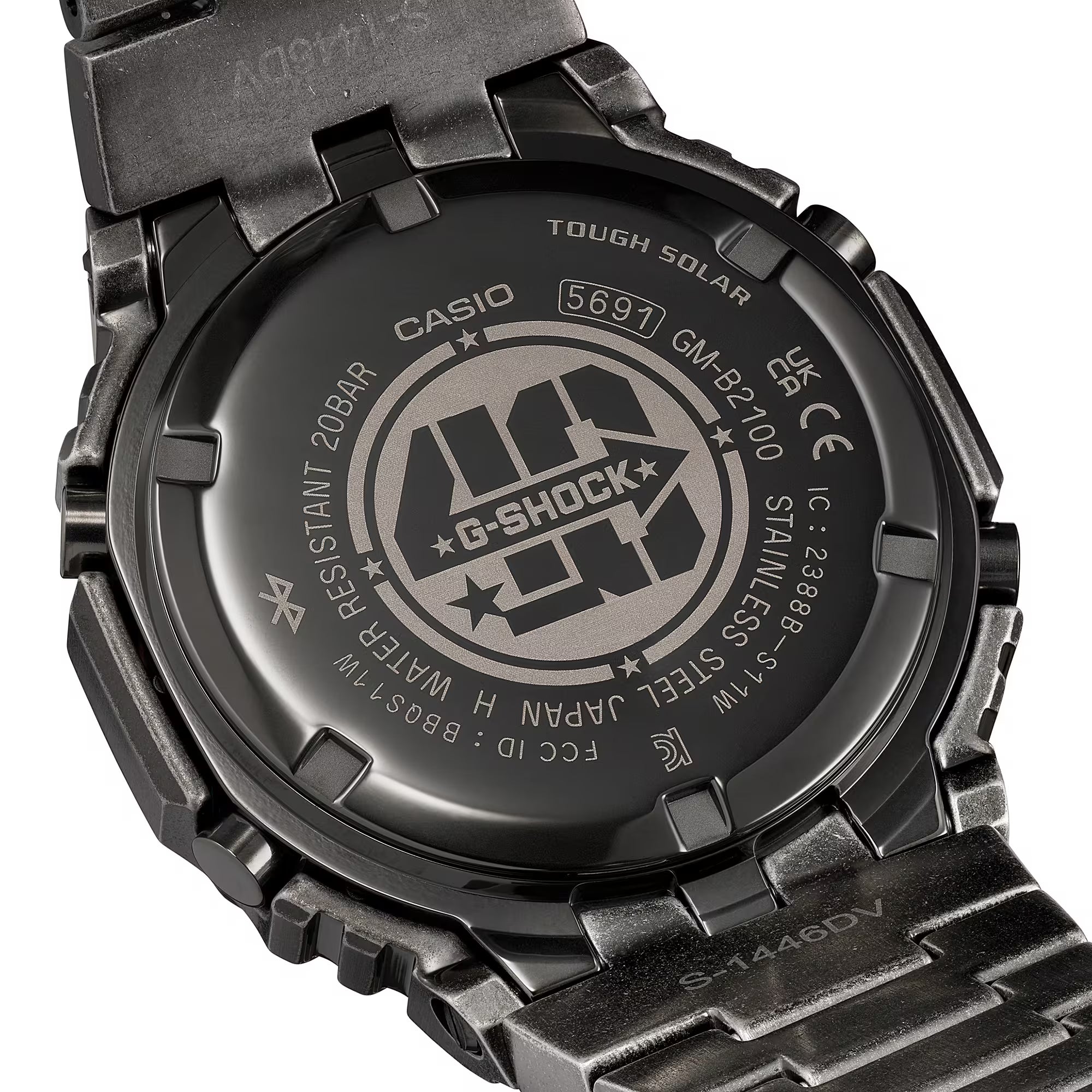 CASIO G-SHOCK FULL METAL 2100 Series 40TH ANNIVERSARY x PORTER SET GM-B2100VF-1A
