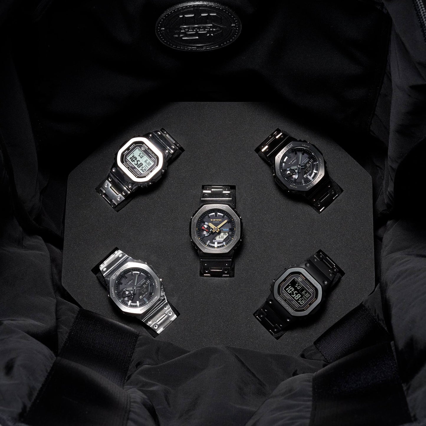 CASIO G-SHOCK FULL METAL 2100 Series 40TH ANNIVERSARY x PORTER SET GM-B2100VF-1A