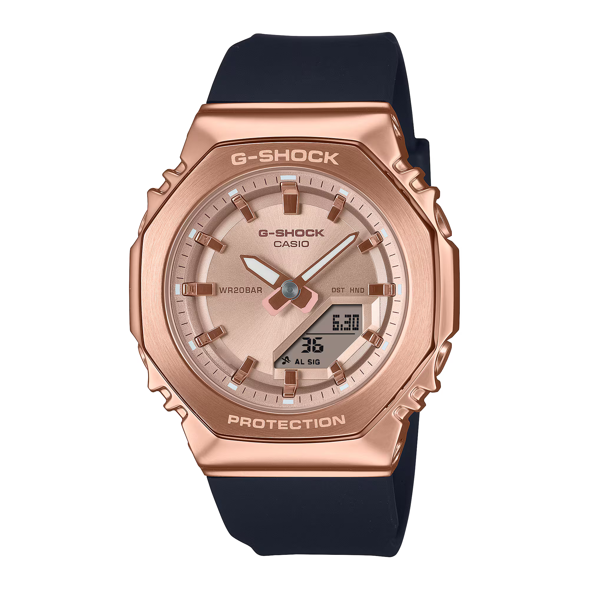 CASIO G-SHOCK ANALOG-DIGITAL WOMEN GM-S2110PG-1A4