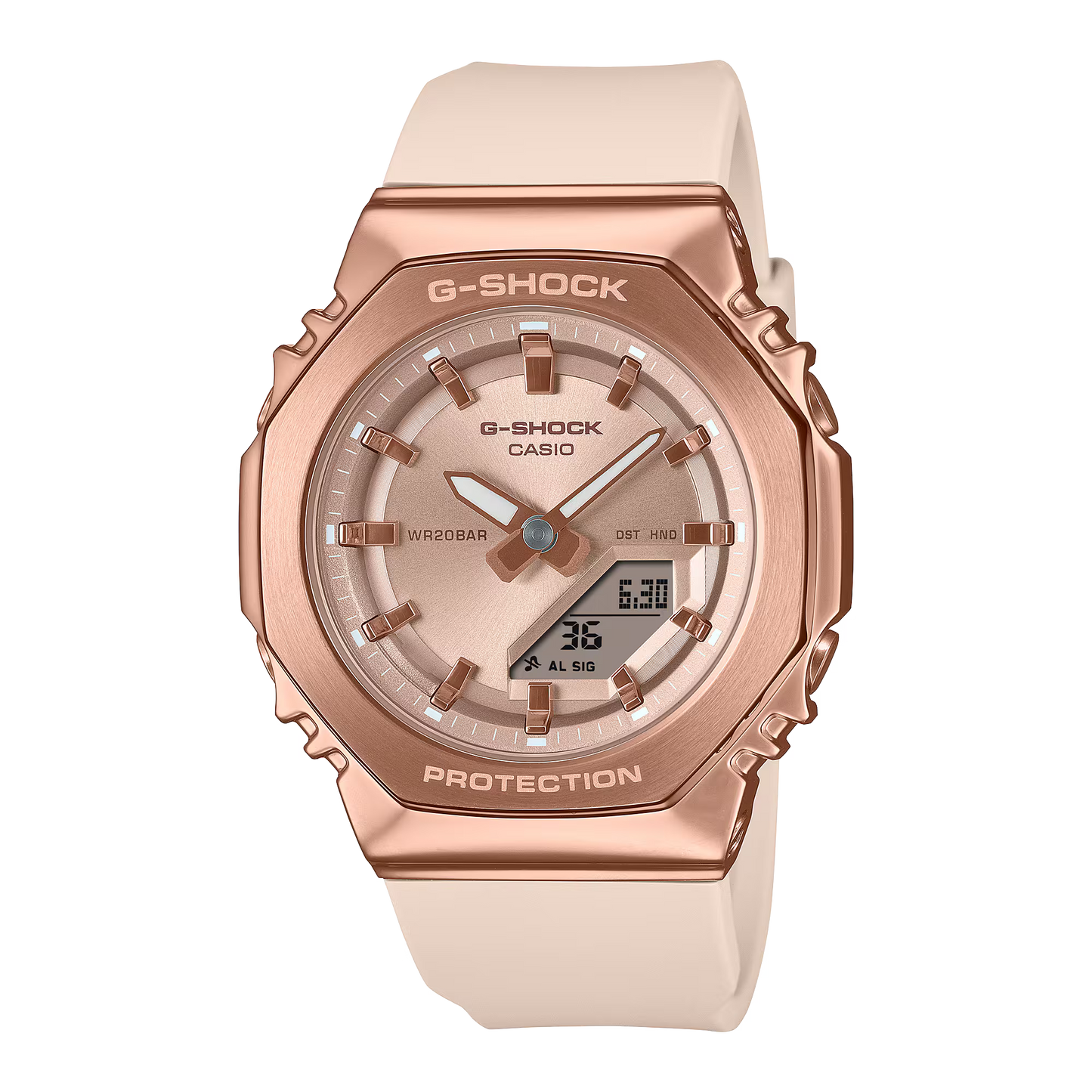 CASIO  G-SHOCK ANALOG-DIGITAL WOMEN GM-S2110PG-4A