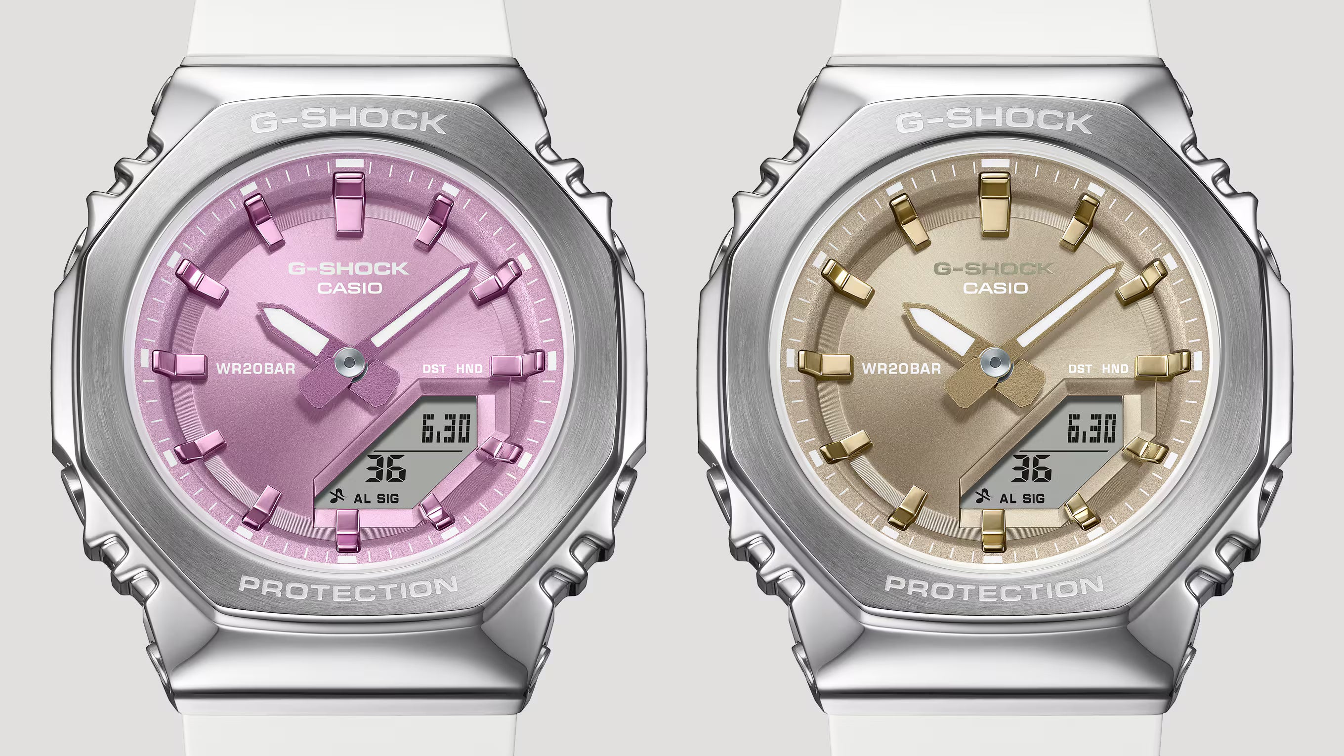 CASIO G-SHOCK ANALOG-DIGITAL WOMEN GM-S2110-7A9