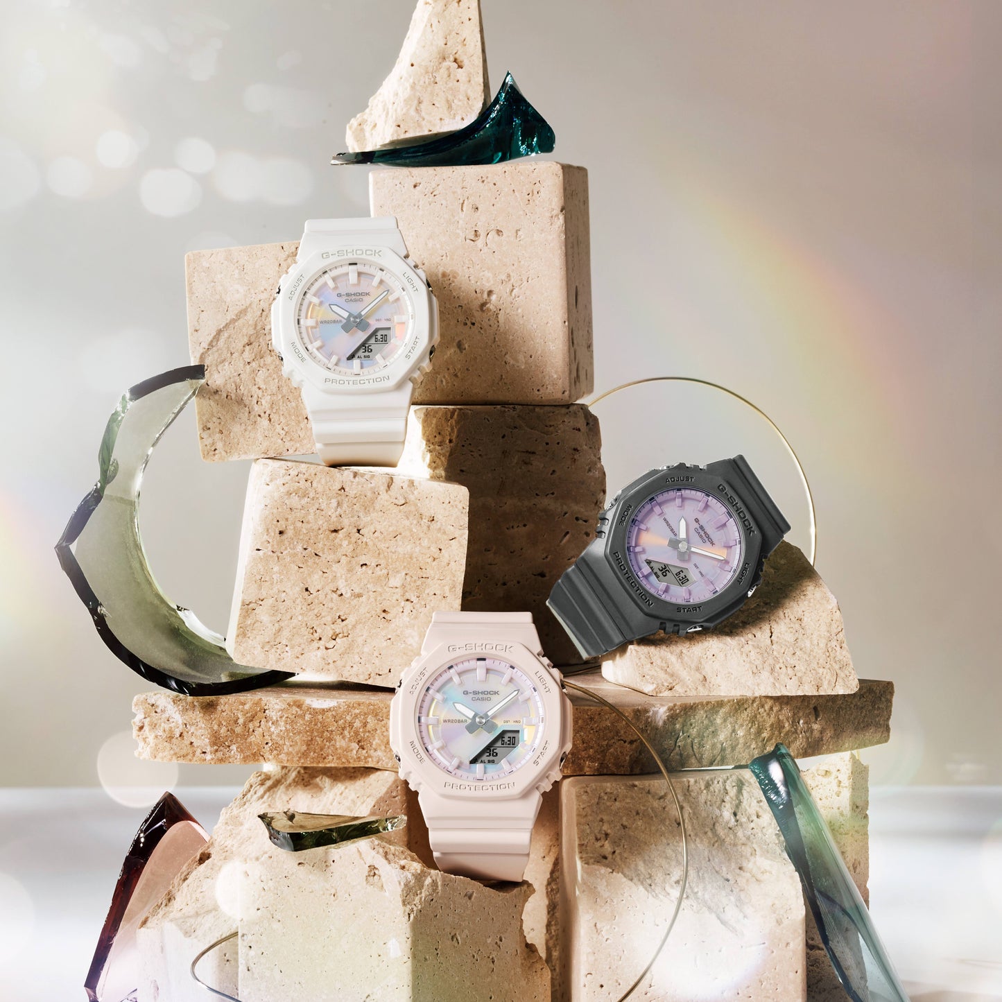 CASIO G-SHOCK ANALOG-DIGITAL WOMEN GMA-P2100PC-7A