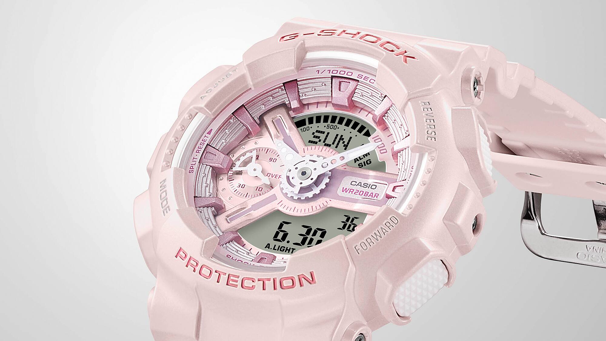 CASIO G-SHOCK ANALOG-DIGITAL WOMEN GMA-S110ST-4A