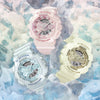 CASIO G-SHOCK ANALOG-DIGITAL WOMEN GMA-S110ST-4A