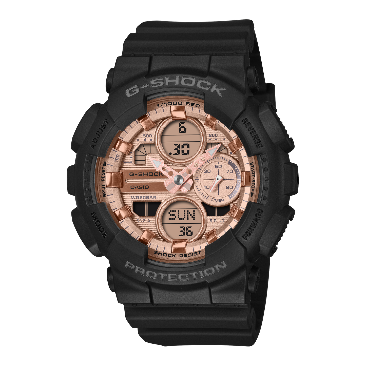 CASIO G-SHOCK ANALOG-DIGITAL WOMEN GMA-S140PG-1A
