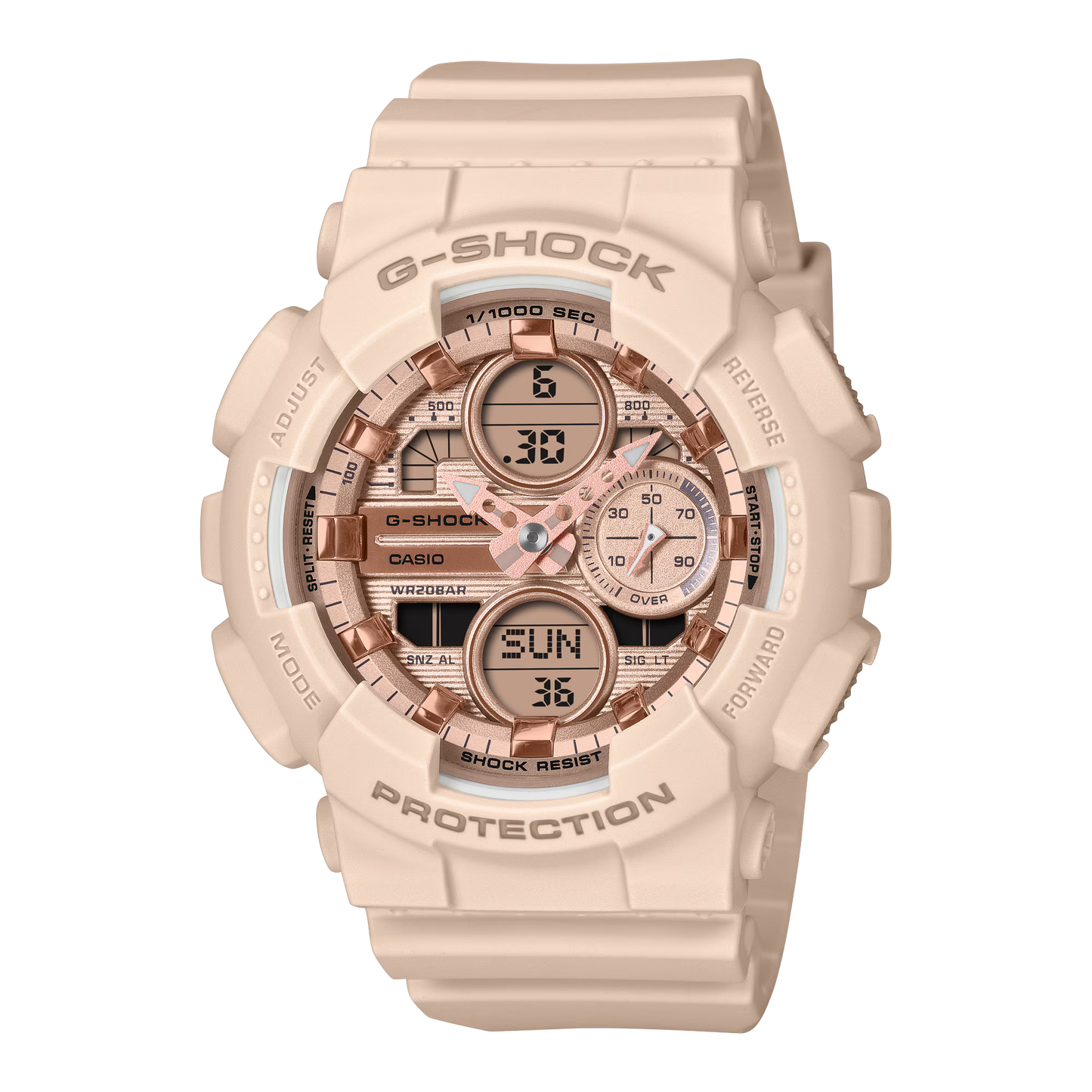 CASIO G-SHOCK ANALOG-DIGITAL WOMEN GMA-S140PG-4A
