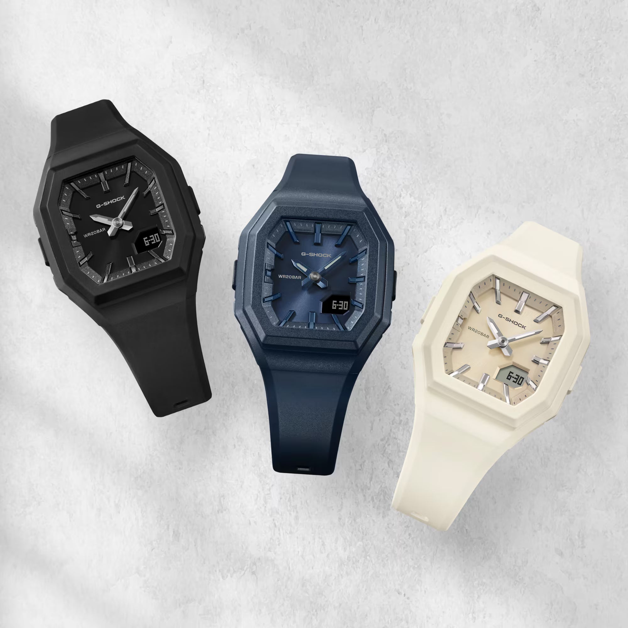 CASIO G-SHOCK ANALOG-DIGITAL WOMEN GMA-S160-1B