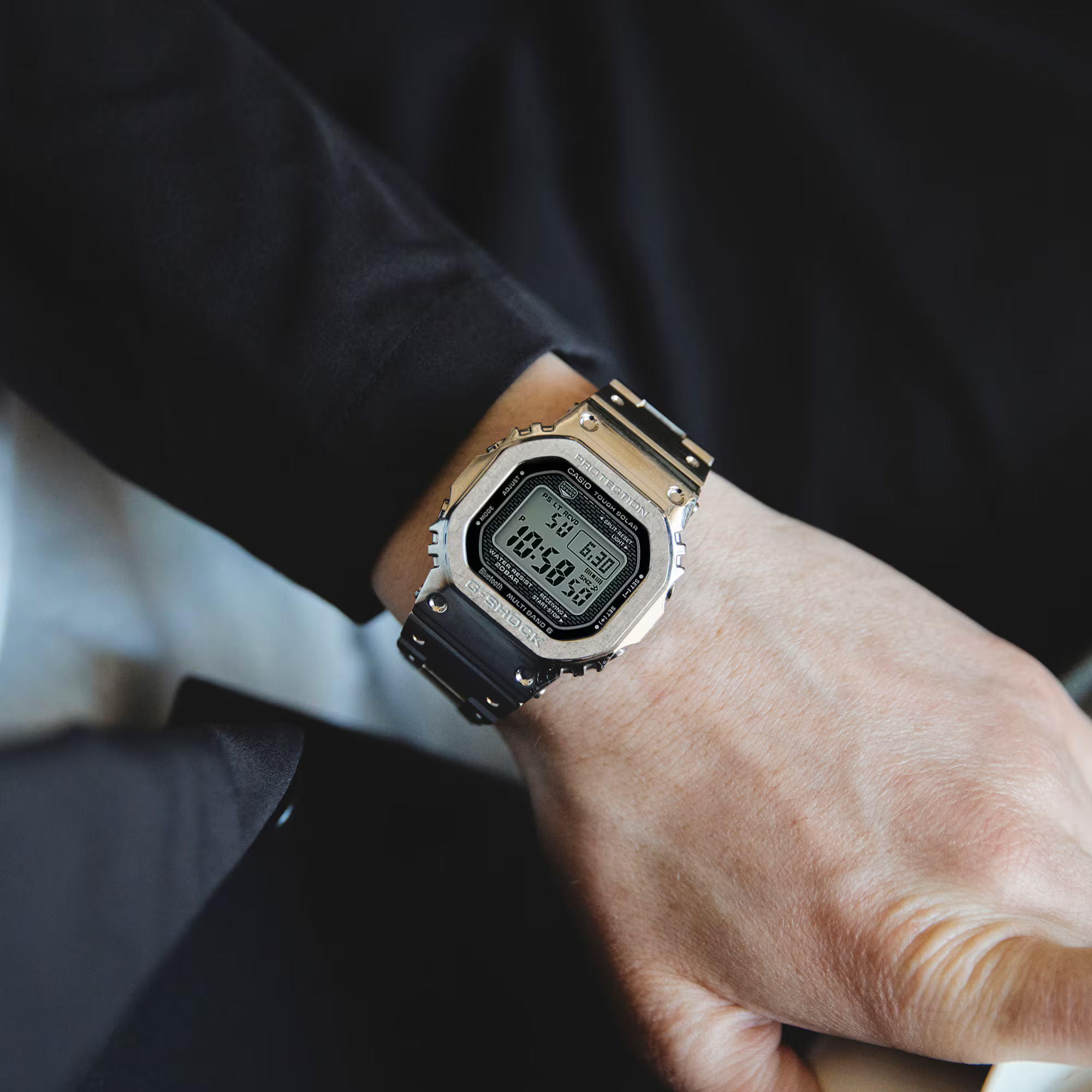 CASIO G-SHOCK FULL METAL GMW-B5000 SERIES GMW-B5000D-1