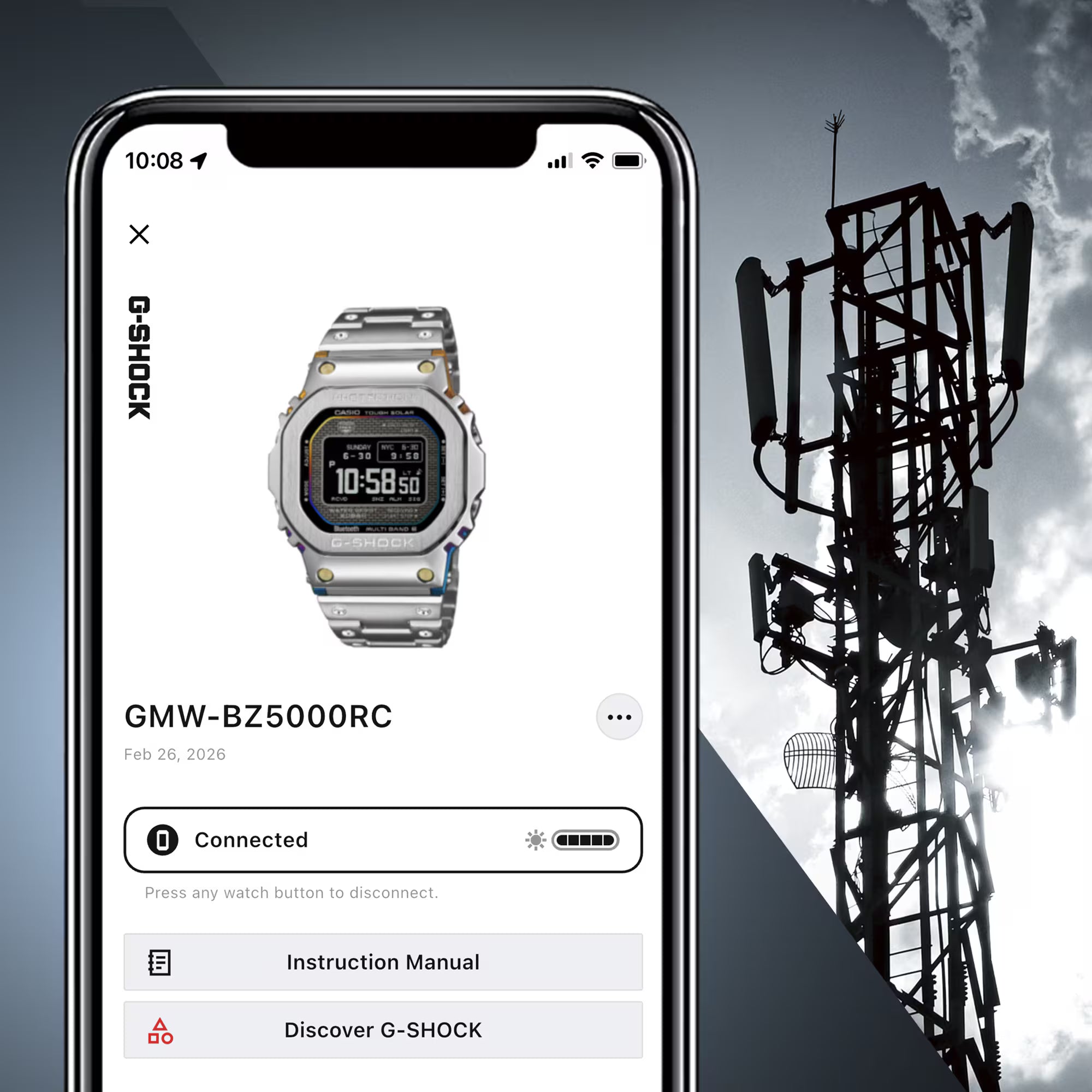 Casio G-Shock FULL METAL 5000 SERIES GMW-BZ5000RC-1