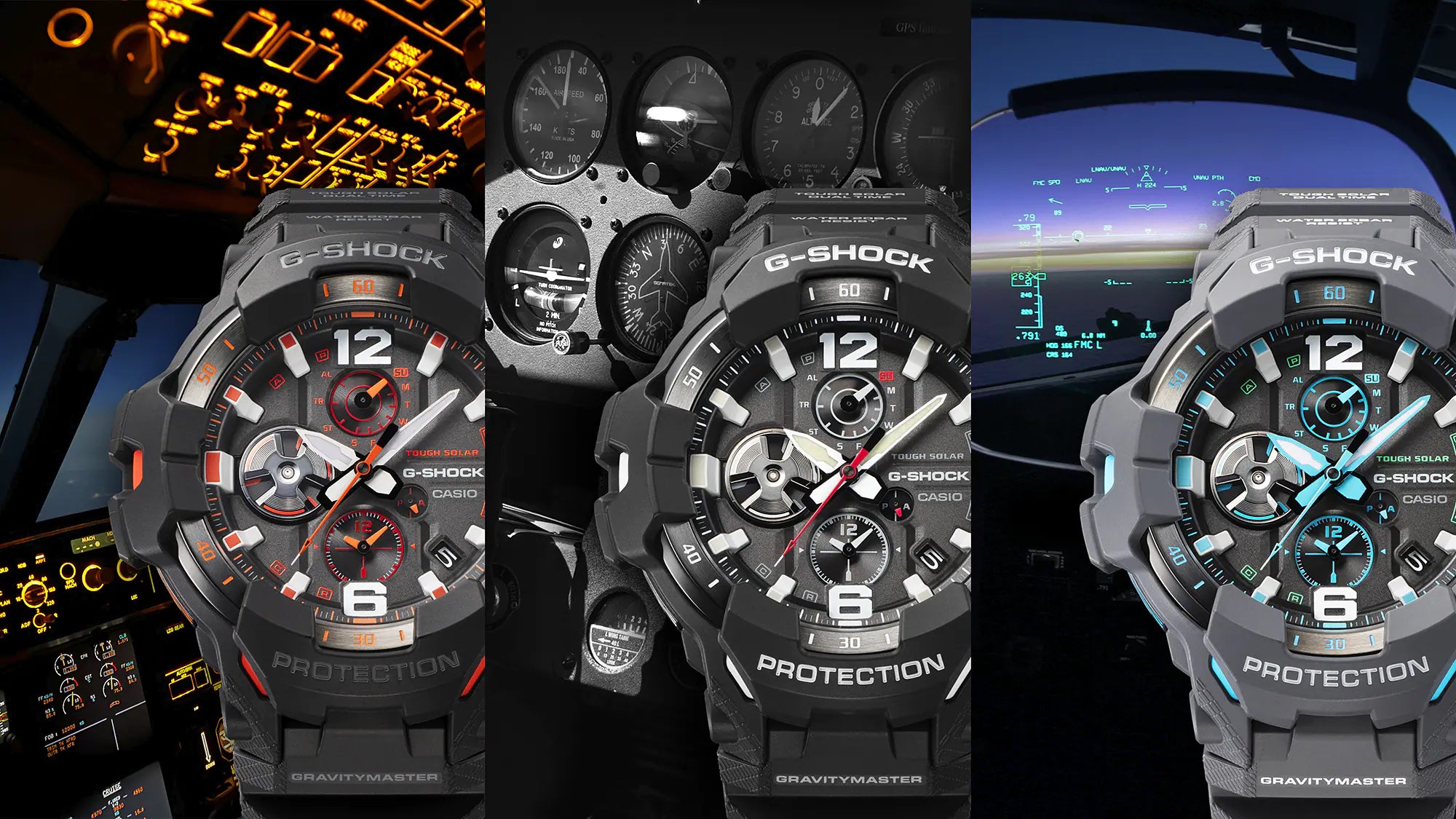 CASIO G-SHOCK MASTER OF G - AIR GRAVITYMASTER GR-B300-1A4A