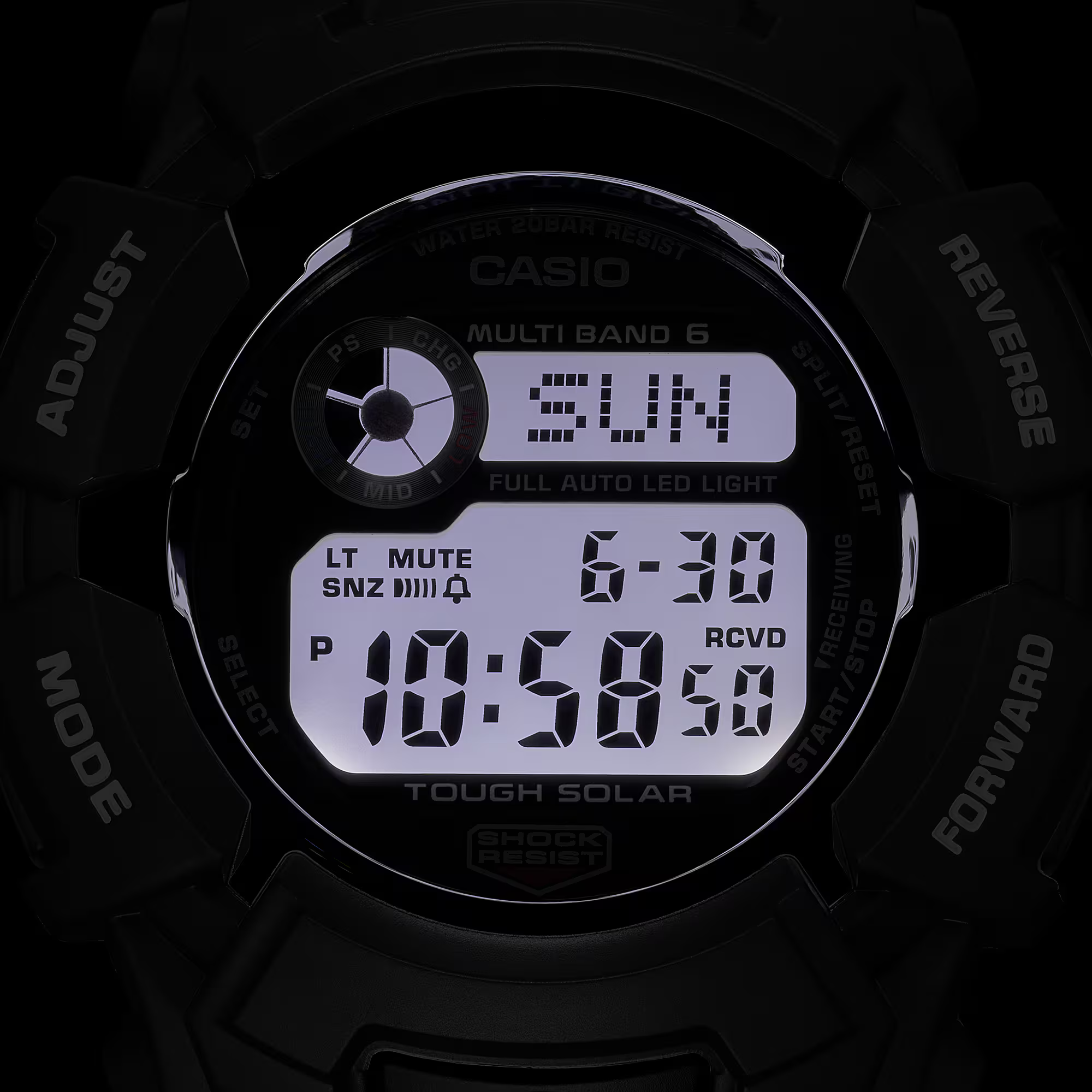 CASIO G-SHOCK DIGITAL 2300 SERIES GW-2310U-1