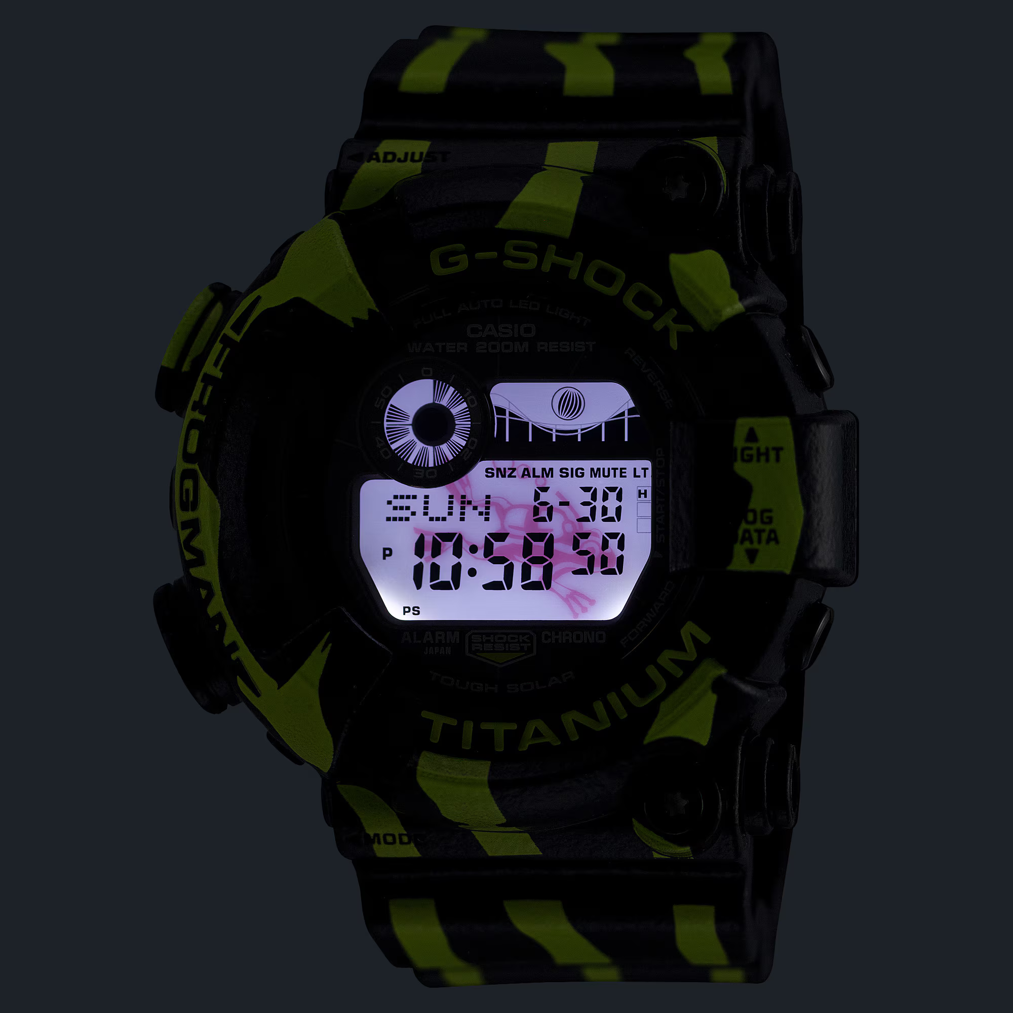 Casio G-Shock MASTER OF G - SEA FROGMAN GW-8200TPF-1