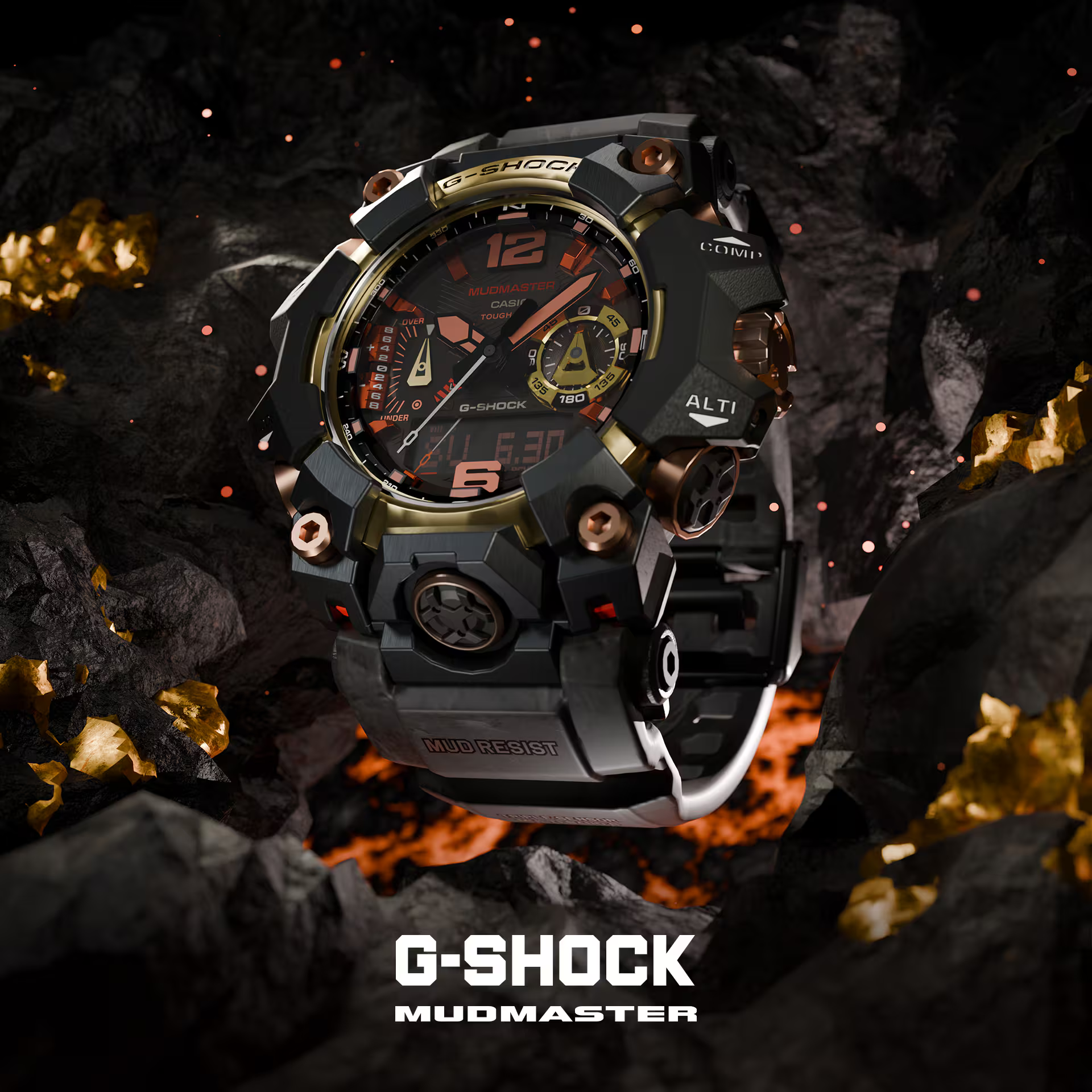 CASIO G-SHOCK MASTER OF G - LAND MUDMASTER GWG-B1000MG-1A9