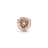 Pandora Rose ™ Love Knot Locket Charm Pandora Rose Sparkling Love Knot Petite Locket Charm with CZ-782179CZ