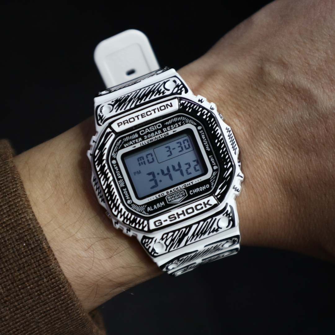 CASIO G-SHOCK Joshua Vides collaboration models DIGITAL 5600 SERIES DW5600JV-7