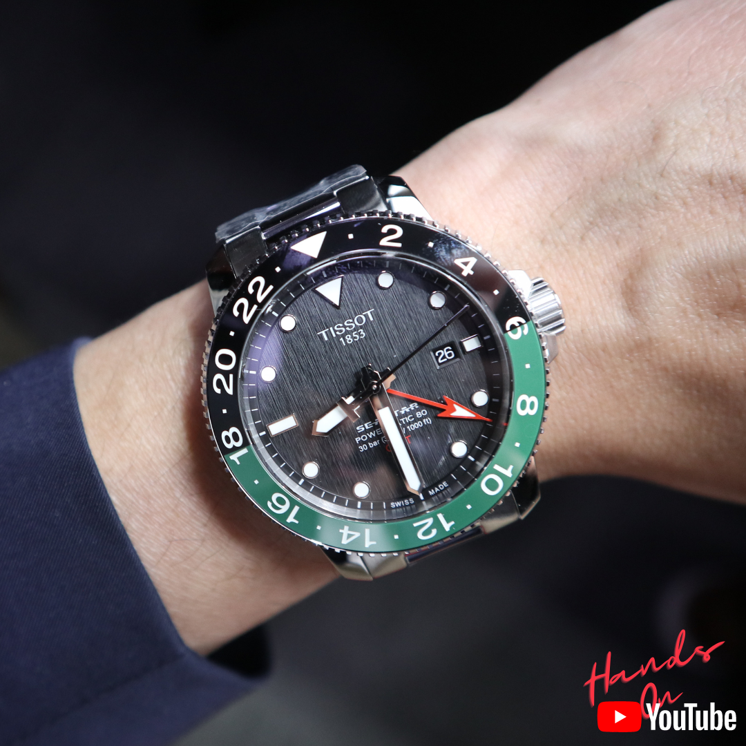 Tissot Seastar 1000 Powermatic 80 GMT T1204291105101
