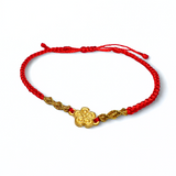 24K Gold Bracelet (Flower)