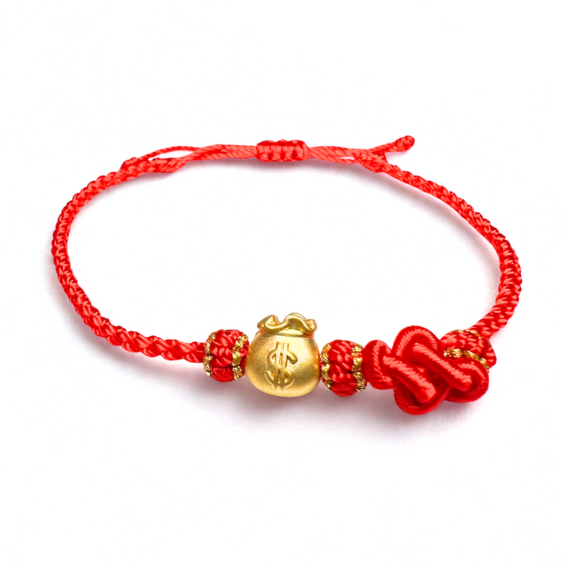 24K Gold Bracelet (Money bag)