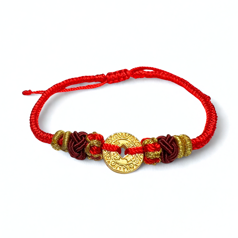 24K Gold Bracelet (Coin)