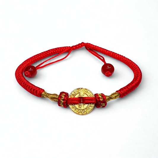 24K Gold Bracelet (Coin)