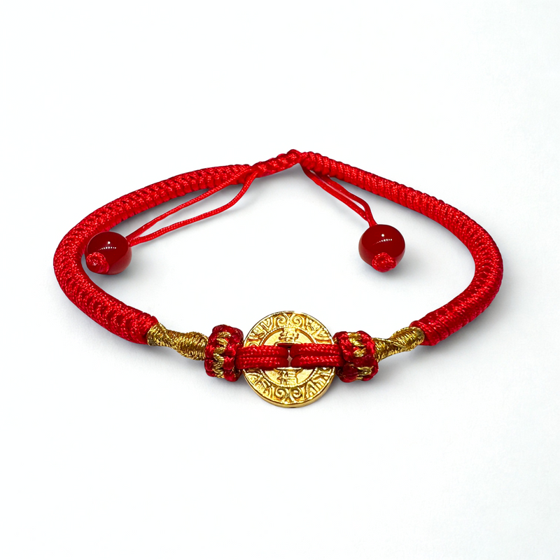 24K Gold Bracelet (Coin)