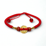 24K Gold Bracelet (Coin)