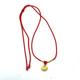 Fortune Dragon "Best-wishing" Gold Lock Necklace.