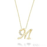 Mini Diamond Initials-RNB Jewellery