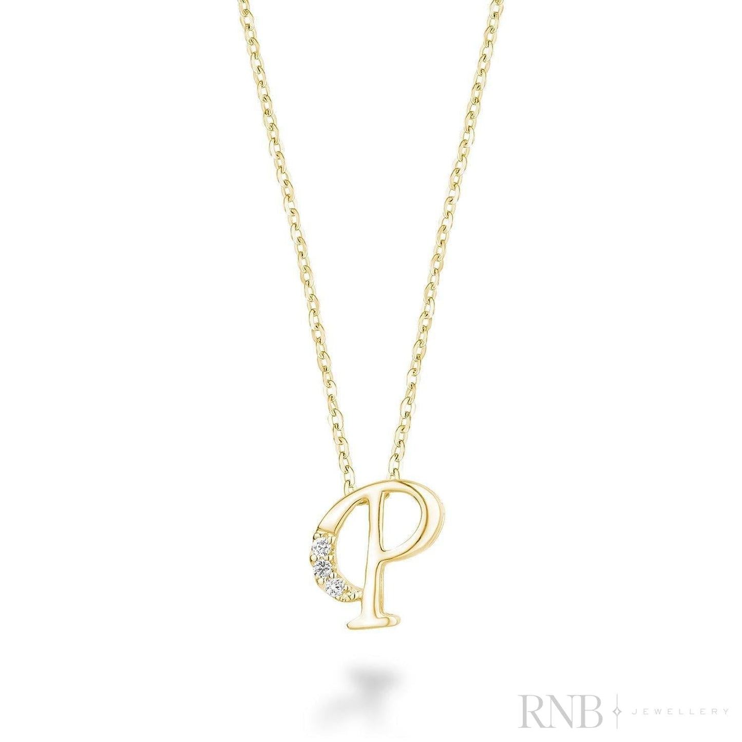 Mini Diamond Initials-RNB Jewellery