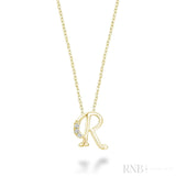 Mini Diamond Initials-RNB Jewellery