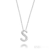 Mini Diamond Initials-RNB Jewellery