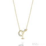 Mini Diamond Initials-RNB Jewellery