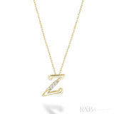 Mini Diamond Initials-RNB Jewellery