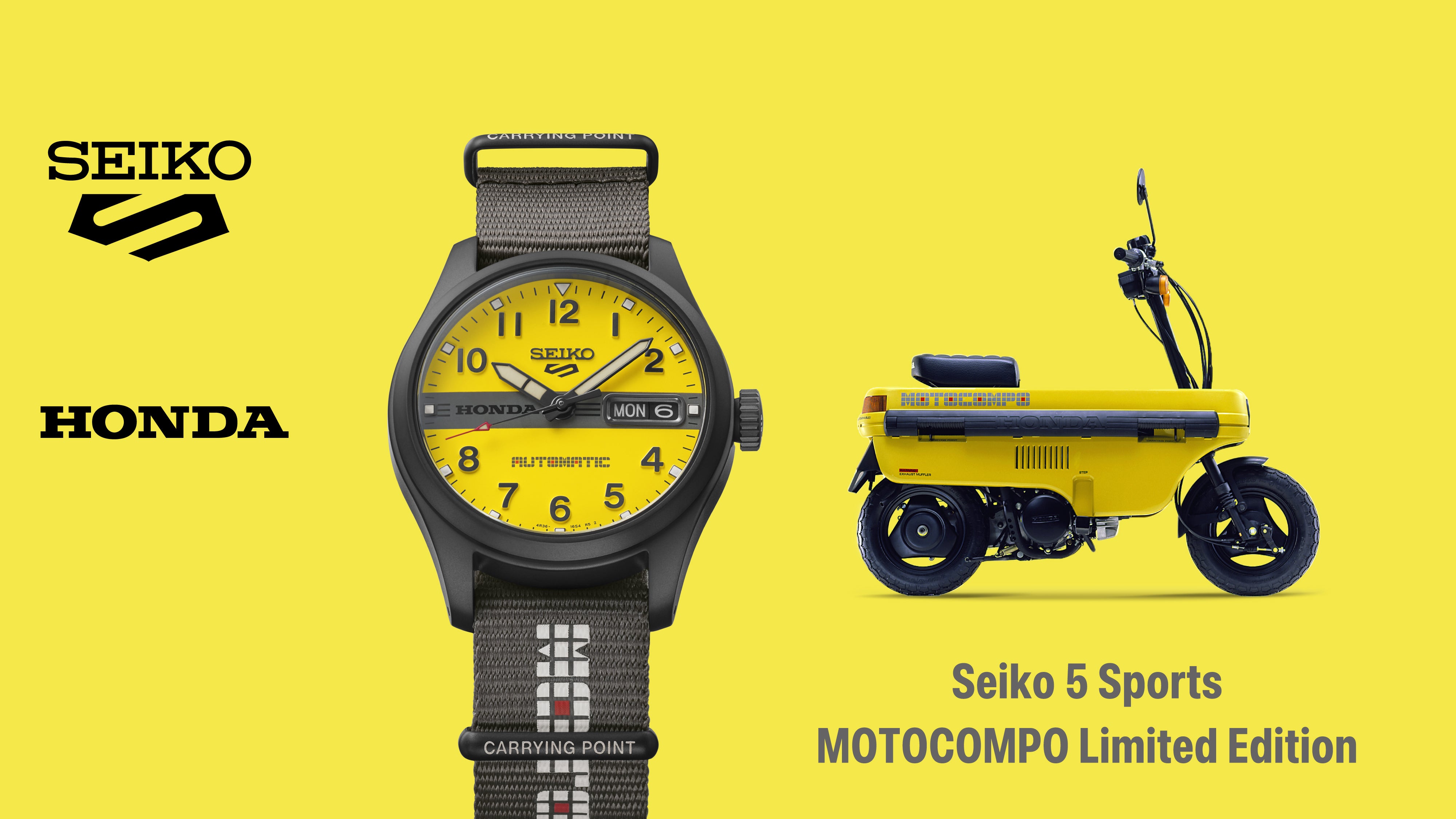 Seiko 5 Sports Field series MOTOCOMPO Limited Edition HDB010