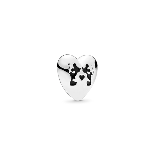 PANDORA Locket charm Disney Mickey and Minnie Kiss Petite(retired)796347EN16