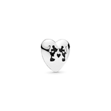 PANDORA Locket charm Disney Mickey and Minnie Kiss Petite(retired)796347EN16