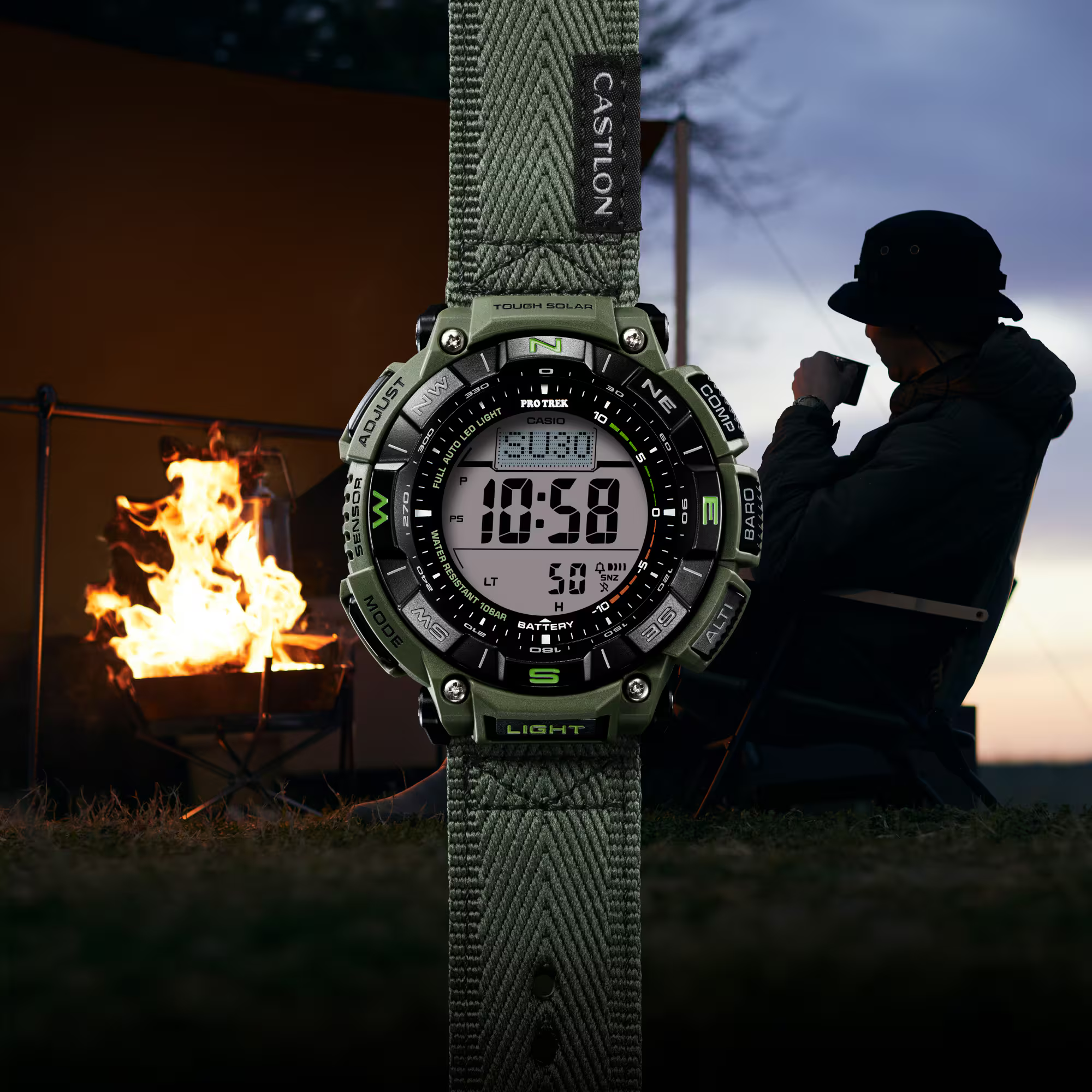 CASIO PRO TREK PRG-340 Series PRG-340B-3