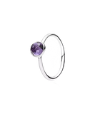 PANDORA February birthstone  with synthetic amethyst - 191012SAM-48 (RETIRED)