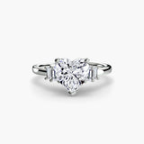 Baguette Accent Solitaire