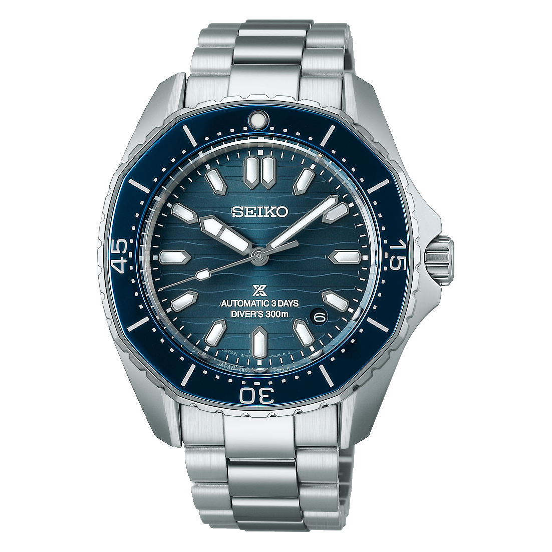 SPB483J1 Seiko Prospex Diver’s Watch – Polygonal in Coastline-cobalt