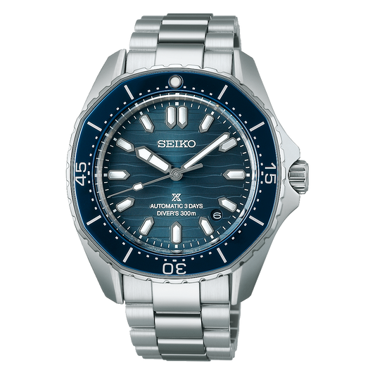 SPB483J1 Seiko Prospex Diver’s Watch – Polygonal in Coastline-cobalt
