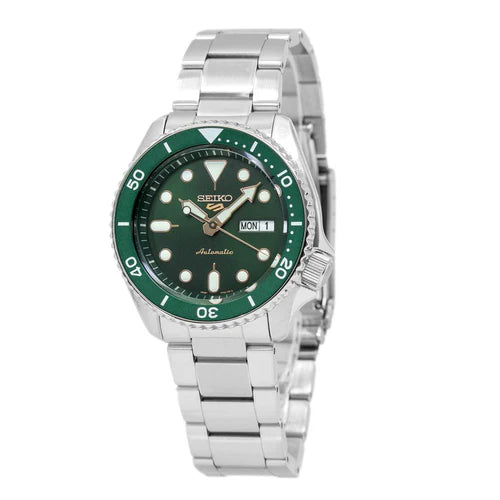 Seiko sport 5 green hotsell