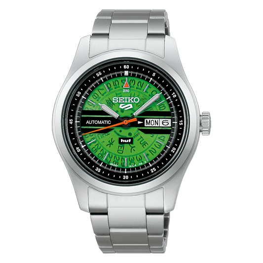 Seiko 5 sports Series HUF Green Limited Edition SRPM09k1
