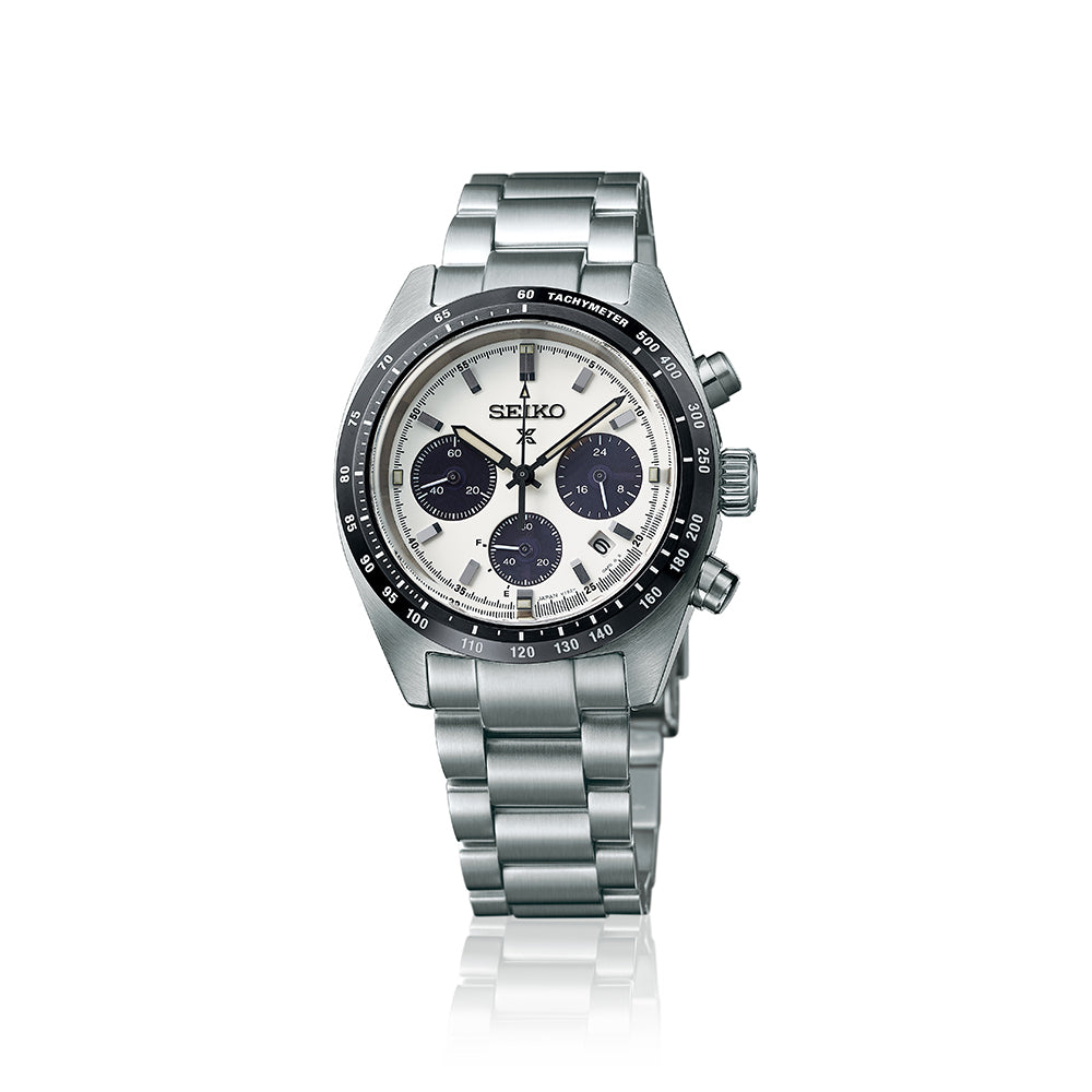 SEIKO Prospex Solar Speedtimer Chronograph White SSC813P1 "Panda"