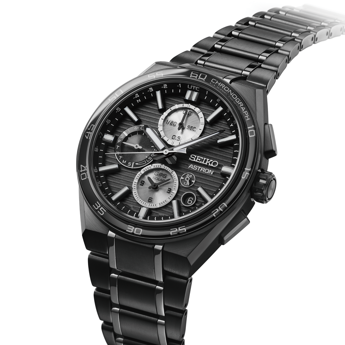 Seiko Astron GPS Solar Dual-Time Chronograph SSH179