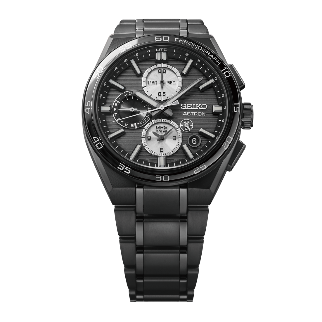 Seiko Astron GPS Solar Dual-Time Chronograph SSH179