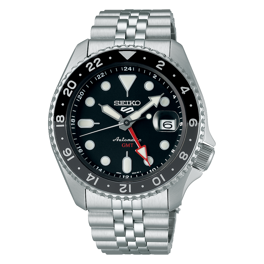 Seiko 5 Sports GMT black dial SKX SSK001