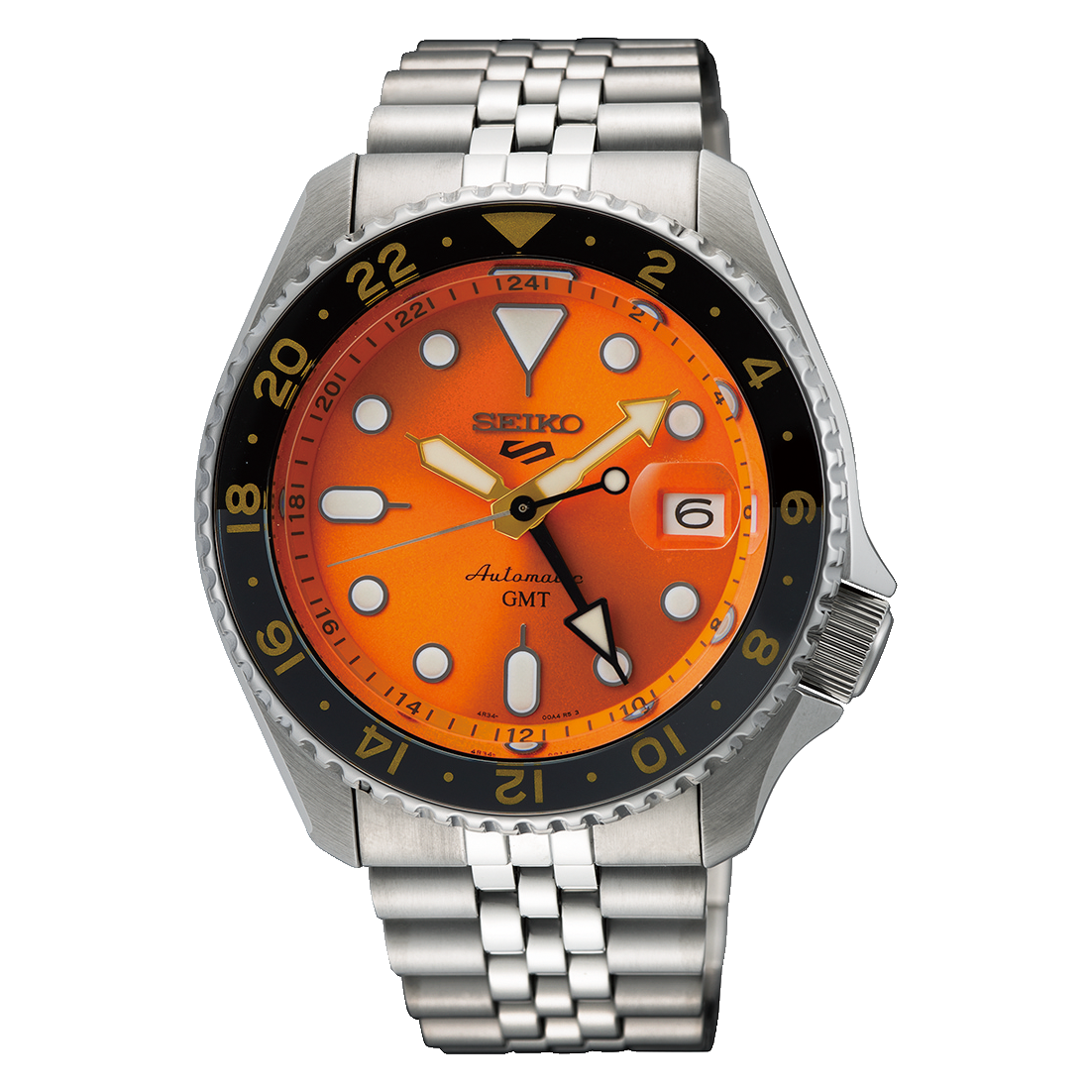 Seiko 5 Sports GMT orange dial SKX SSK005