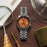 Seiko 5 Sports GMT orange dial SKX SSK005k1